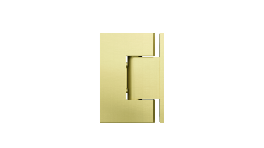 Glass to Wall Shower Door Hinge - PVD Tiger Bronze