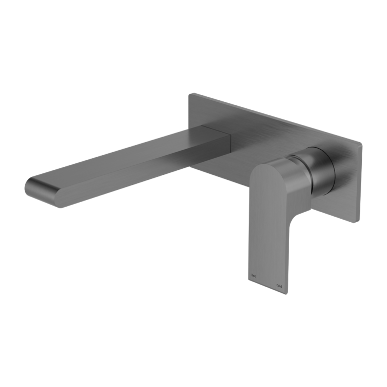 BIANCA WALL BASIN/BATH MIXER 230MM GUN METAL