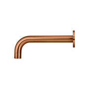 Universal Round Curved Spout - PVD Tiger Bronze