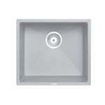 Load image into Gallery viewer, Concrete Grey Carysil Magic Salsa Granite Single Bowl Stone Kitchen Sink 457*406mm
