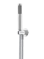 Load image into Gallery viewer, Round Hand Shower on Fixed Bracket - Chrome
