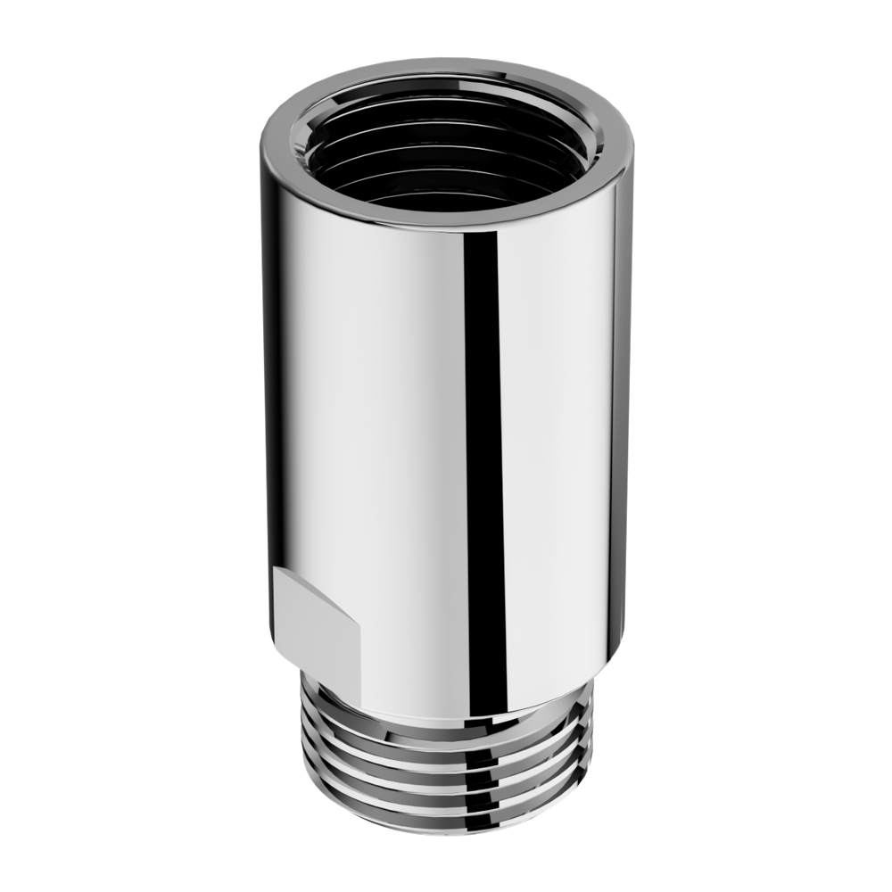 DUAL CHECK VALVE MALE X FEMALE G1/2 CHROME