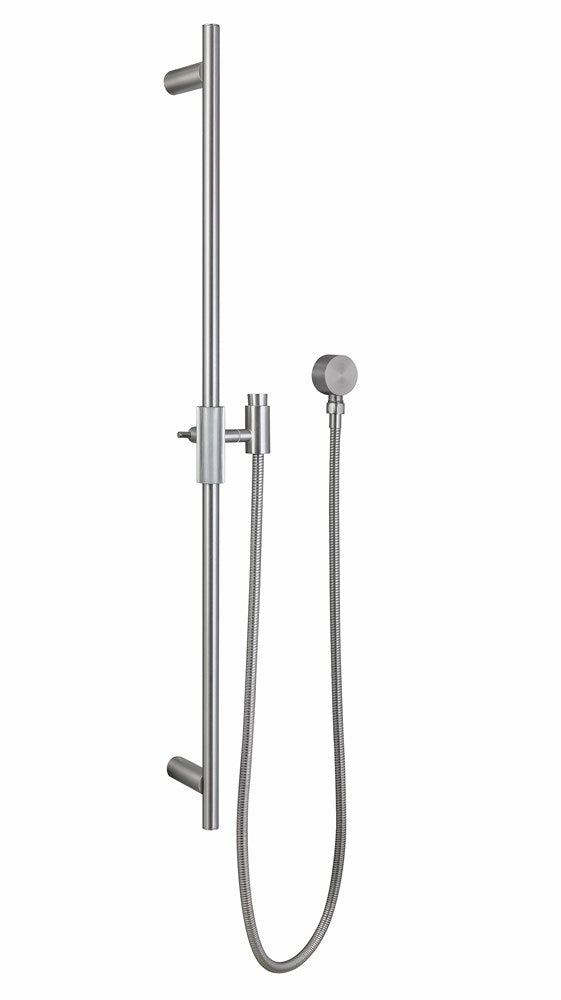 CADDENCE Series Brushed Nickel Shower Rail without Handheld Shower