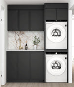 Load image into Gallery viewer, Laundry Kit 1715C Hampshire Black with Pure White Top
