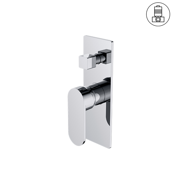 ECCO SHOWER MIXER WITH DIVERTOR CHROME