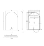 Load image into Gallery viewer, Archie LED Frameless Mirror 900/1200/1500mm
