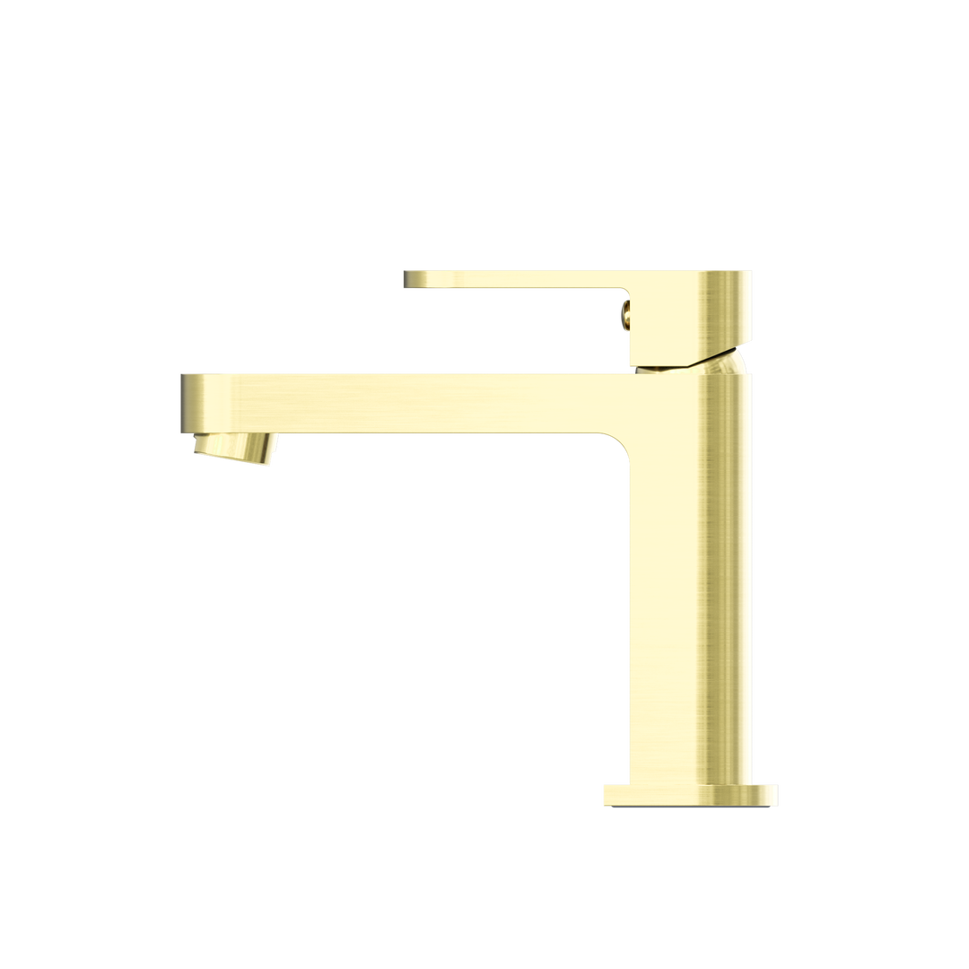 ECCO BASIN MIXER BRUSHED GOLD