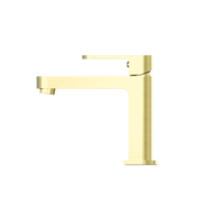 ECCO BASIN MIXER BRUSHED GOLD