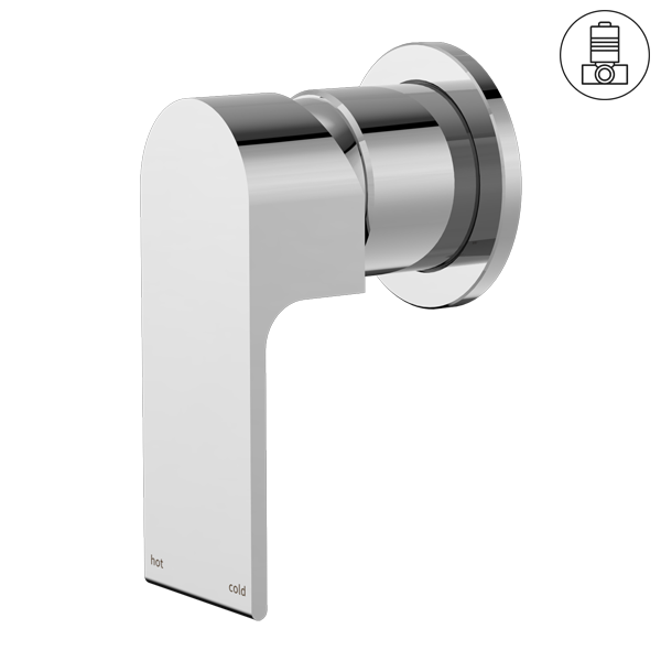BIANCA SHOWER MIXER 60MM PLATE CHROME