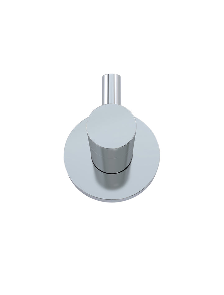 Round Robe Hook - Polished Chrome
