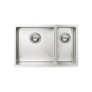 Kitchen Sink - One & Half Bowl 670 x 440 - PVD Brushed Nickel