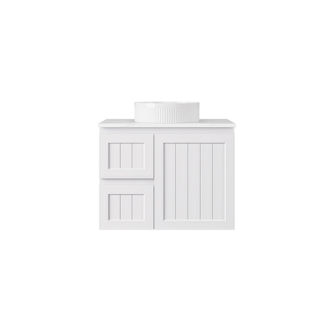 Achill Federation Wall Hung Vanity Matte White