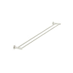 Load image into Gallery viewer, Round Double Towel Rail 900mm - PVD Brushed Nickel
