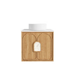 Load image into Gallery viewer, Laguna Natural Oak Wall Hung Vanity
