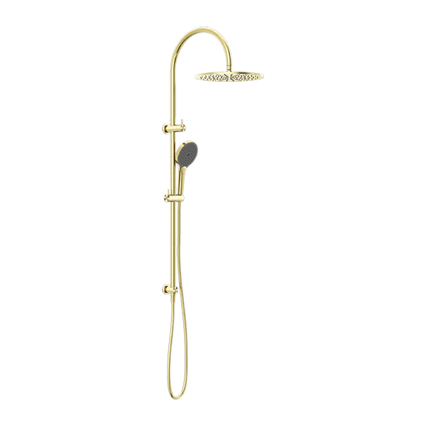 MECCA TWIN SHOWER WITH AIR SHOWER II BRUSHED GOLD
