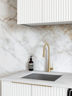 Load image into Gallery viewer, Laundry Kit 1305B Noosa White with Cloudy Carrara Top
