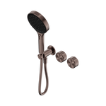 Load image into Gallery viewer, Serenity Progressive Shower System With Metal Handle And Serenity Hand Shower Brushed Bronze
