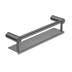 Load image into Gallery viewer, MECCA CARE 25MM GRAB RAIL WITH SHELF 300MM GUN METAL
