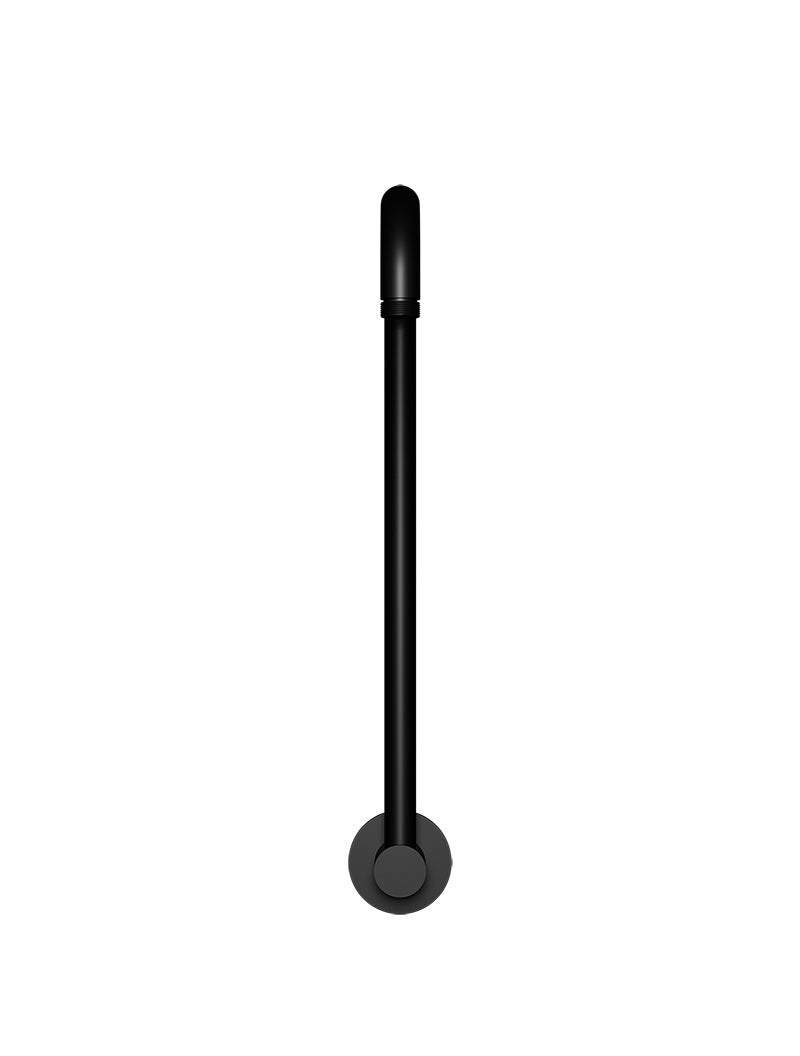 Square Overhead Shower Arm - Matte Black