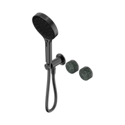 Serenity Progressive Shower System With Verde Alpi Handle And Serenity Hand Shower Gun Metal