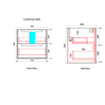 Load image into Gallery viewer, Flauto Wall Hung Vanity
