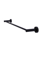 Load image into Gallery viewer, Round Single Towel Rail 600mm - Matte Black
