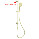 Load image into Gallery viewer, 3 FUNCTION SHOWER RAIL BRUSHED GOLD
