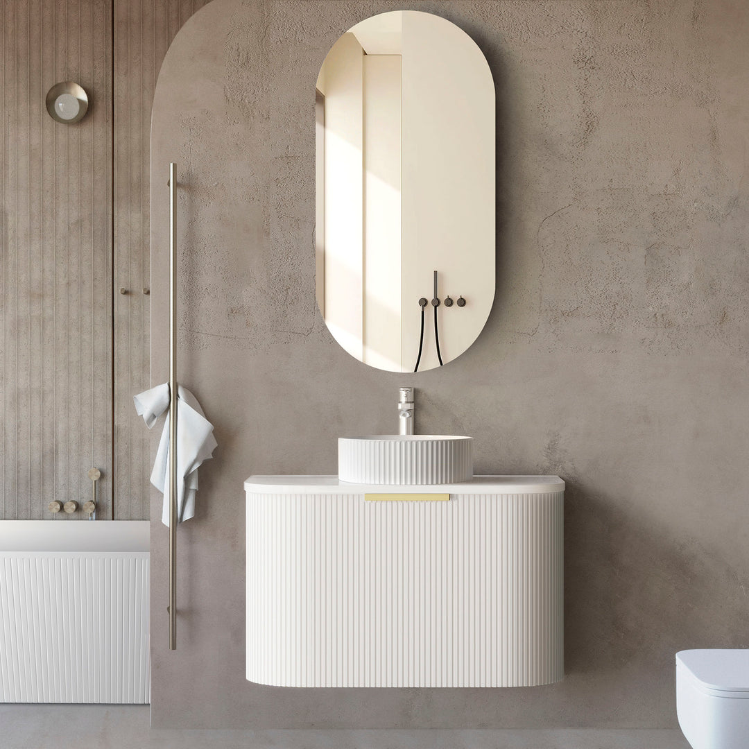 Bondi White with Stone Top