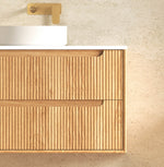 Load image into Gallery viewer, Byron Fluted with Stone Top
