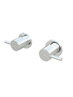 Load image into Gallery viewer, Round Quarter Turn Wall Top Assemblies - Polished Chrome

