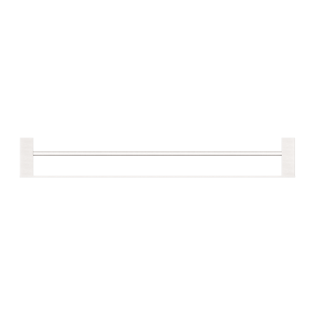 CELIA DOUBLE TOWEL RAIL 800MM BRUSHED NICKEL