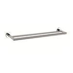 Load image into Gallery viewer, DOLCE DOUBLE TOWEL RAIL 700MM CHROME
