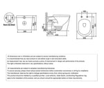Load image into Gallery viewer, Alzano WF Rimless Pan Slim Seat - Matte Black / Geberit Inwall Cistern (Button Order Separately)
