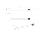 Load image into Gallery viewer, CADDENCE Series Brushed Gun Metal Grey Towel Ring
