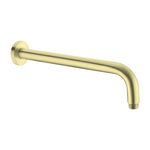 Load image into Gallery viewer, ROUND SHOWER ARM 330MM LENGTH BRUSHED GOLD
