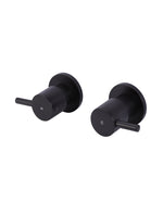 Load image into Gallery viewer, Round Quarter Turn Wall Top Assemblies - Matte Black
