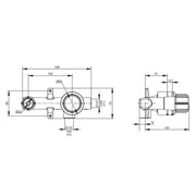 SINGLE CONTROL WM LAV VALVE