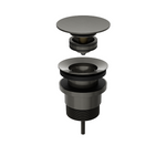 Load image into Gallery viewer, Universal all-in-one Pop Up Waste - Basin &amp; Bath - Shadow Gunmetal
