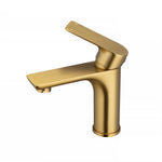 Load image into Gallery viewer, VOG Series Brushed Brass Basin Mixer

