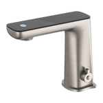 Load image into Gallery viewer, CLAUDIA SENSOR MIXER WITH BLACK TOP DISPLAY BRUSHED NICKEL
