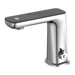 Load image into Gallery viewer, CLAUDIA SENSOR MIXER WITH BLACK TOP DISPLAY CHROME
