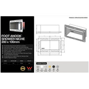 ANOOK 200x100x90mm Br N-PVD