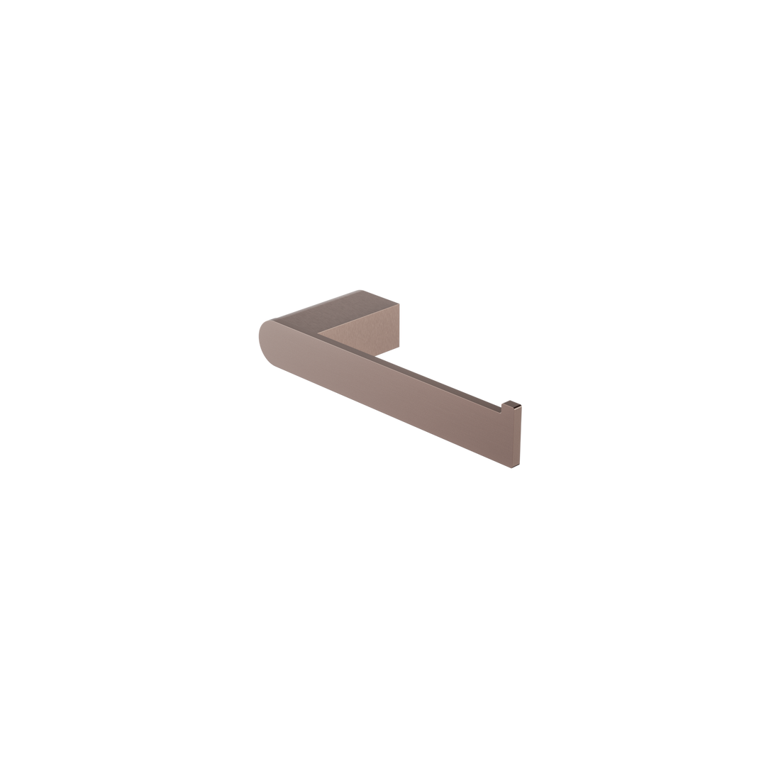 BIANCA TOILET ROLL HOLDER BRUSHED BRONZE