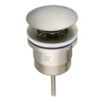 Load image into Gallery viewer, Brushed Nickel Pop Up Waste Universal
