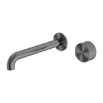 Load image into Gallery viewer, OPAL PROGRESSIVE WALL BASIN/BATH SET 260MM BRUSHED NICKEL
