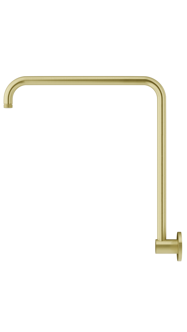 Square Overhead Shower Arm - PVD Tiger Bronze