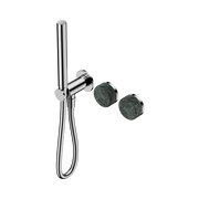 Serenity Progressive Shower System With Verde Alpi Handle And Slim Shower Chrome