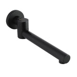 Load image into Gallery viewer, Round Black Bathtub/Basin Swivel Wall Spout
