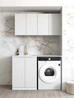 Load image into Gallery viewer, Laundry Kit 1305B Bondi White with Pure White Top

