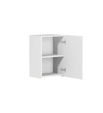 Load image into Gallery viewer, Bondi Laundry 415 Fluted White Wall Cabinet
